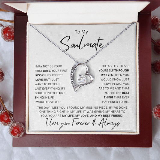 Soulmate | My Love | Forever Love Necklace