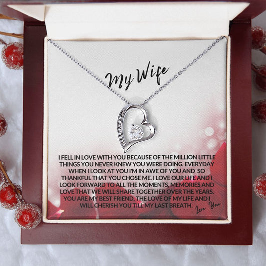 Wife | My Best Friend | Forever Love Necklace