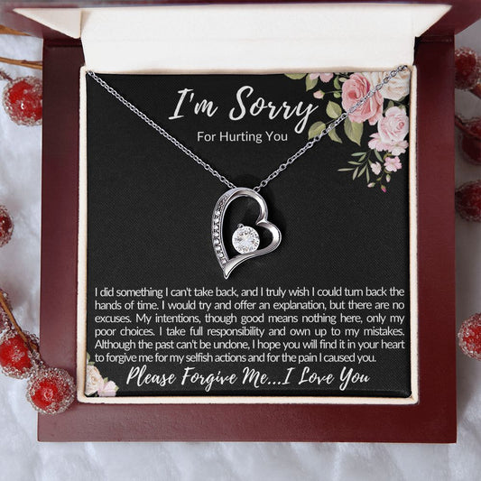 I'm Sorry | Poor Choices | Forever Love Necklace