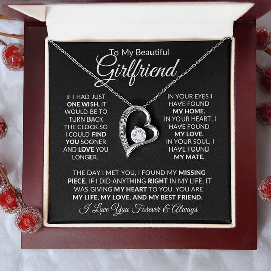 To My Girlfriend | My Mate | Forever Love Necklace