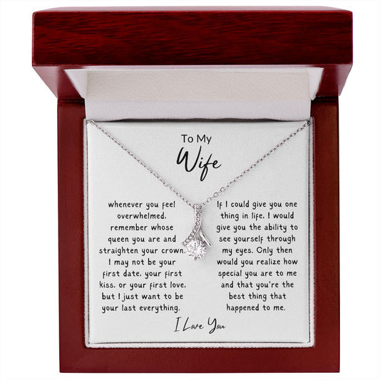 Wife | Be Your Last Everything | Alluring Beauty Necklace
