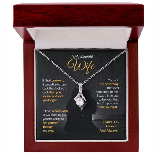 Wife | Forever and Always | Alluring Beauty Necklace